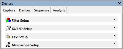Devices Pane Example